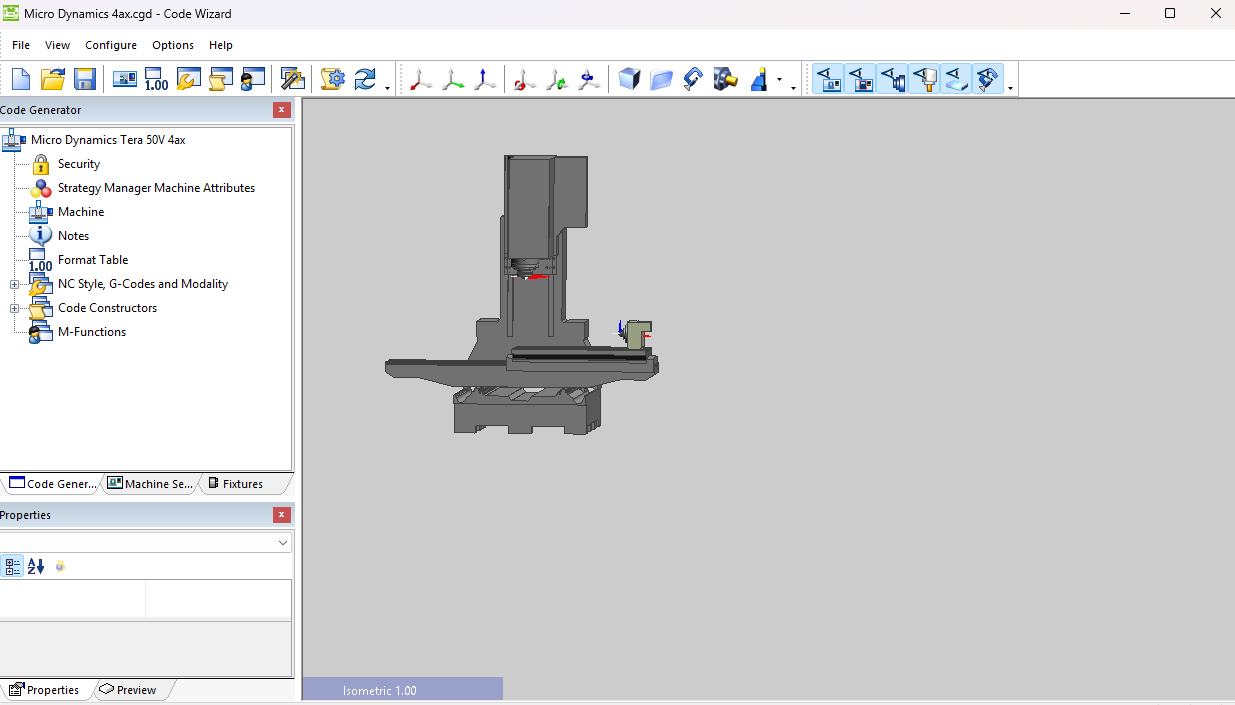 EDGECAM Code Wizard interface
